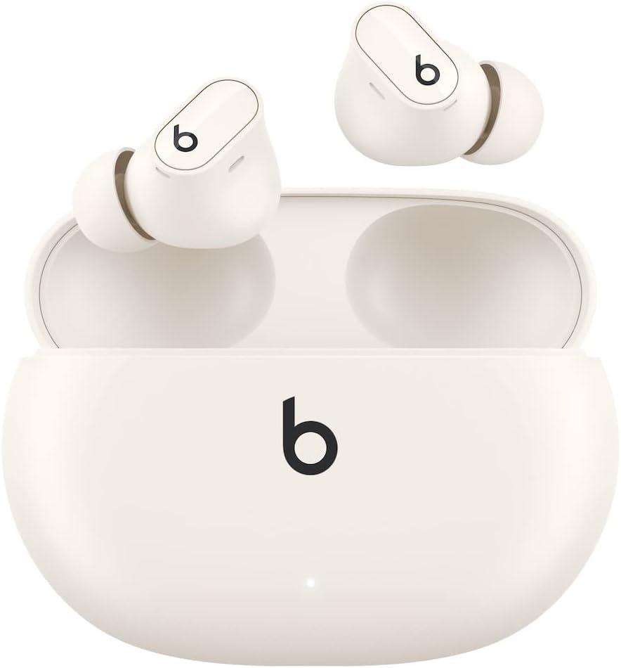 Beats Studio Buds + True Wireless Noise Cancelling Earbuds Apple & Android Compatibility MQLJ3 – Ivory