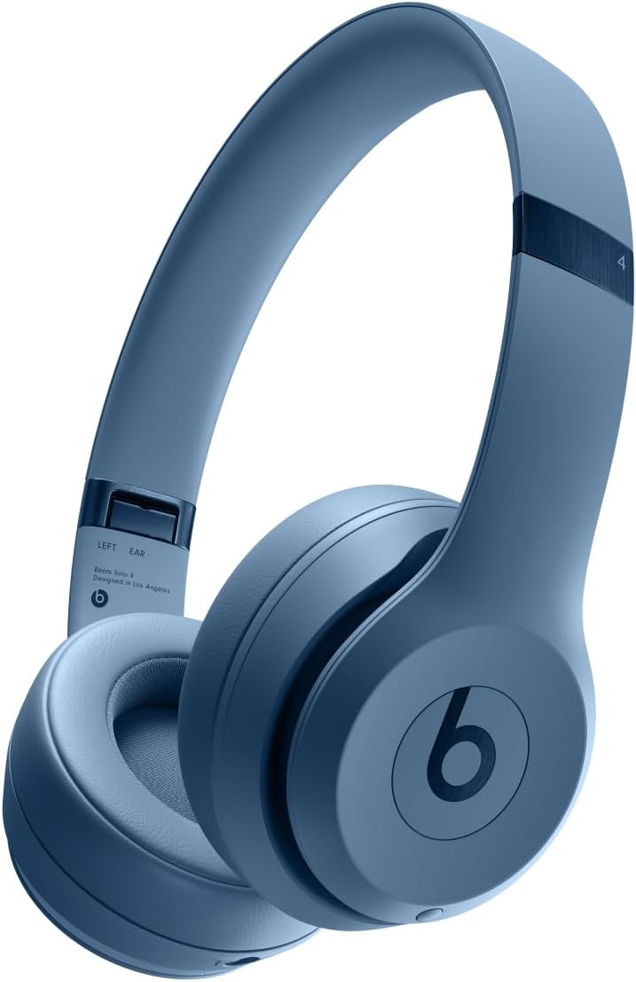 Beats Solo 4 True Wireless On-Ear Headphones –  Slate Blue