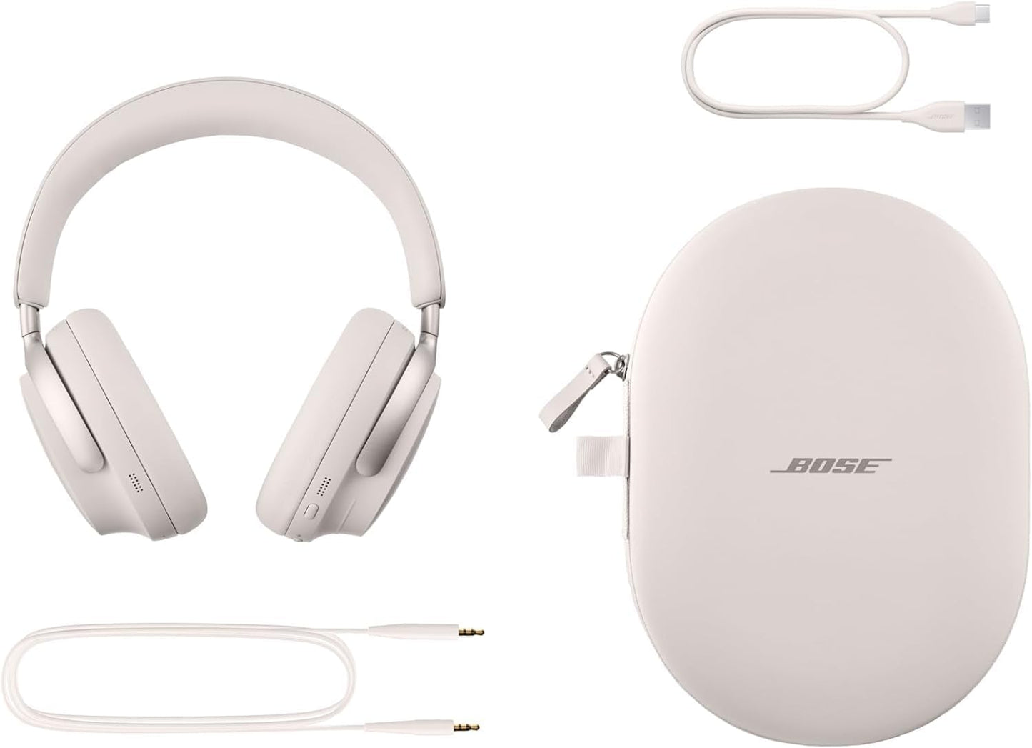 Bose QuietComfort Ultra Headphones – White Smoke