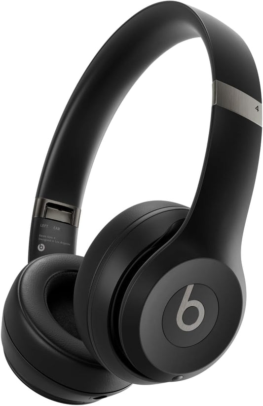 Beats Solo 4 True Wireless On-Ear Headphones – Matte Black