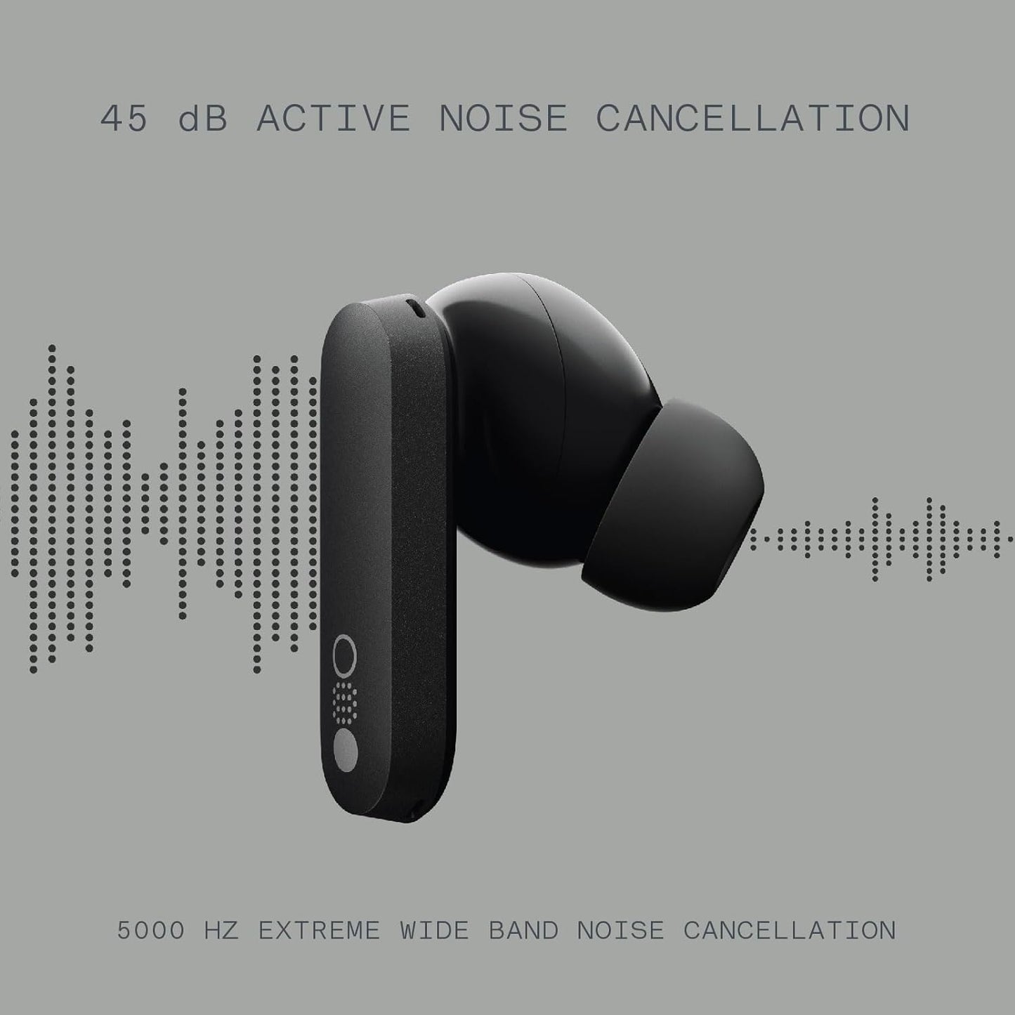 CMF by Nothing Buds Pro Wirelesss Earphones with 39 Hours of Battery – Dark Grey