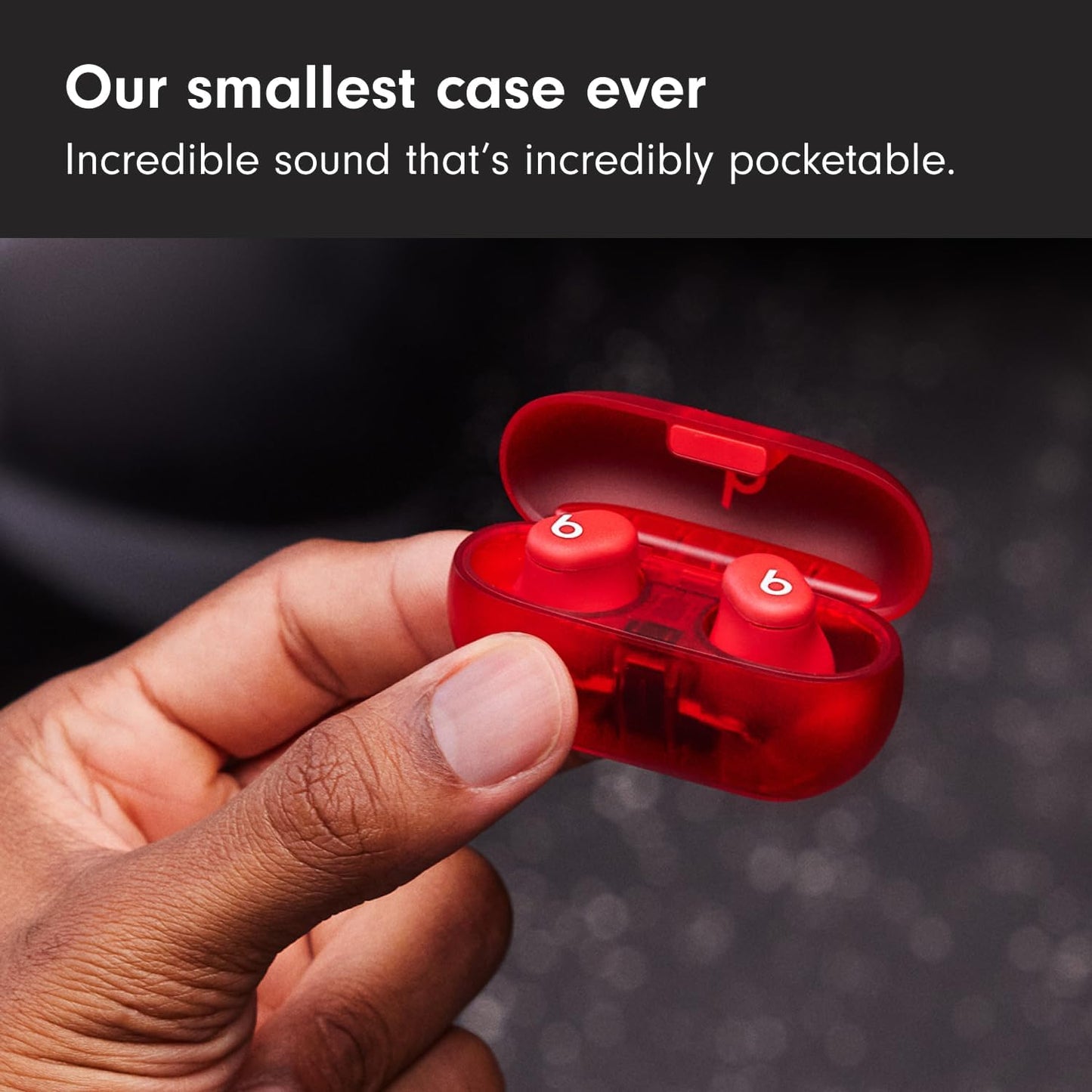 Beats Solo Buds Wireless Bluetooth Earbuds - Red